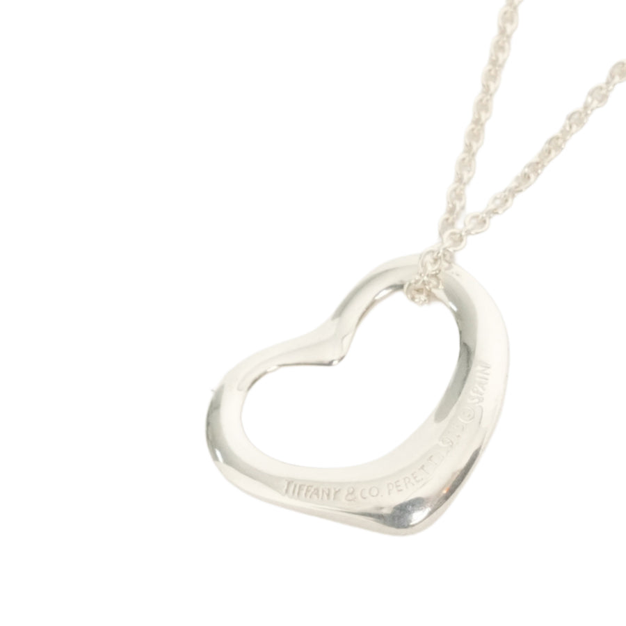 TIFFANY & CO. SV925 Open Heart Necklace