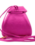 GUCCI Satin Mini Rucksack With Clasp Closure Backpack/Shoulder Bag