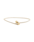 TIFFANY & CO. SV925 K18YG Twist Bangle