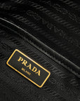 PRADA Logo Jacquard Handbag
