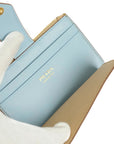 PRADA Triangle Piece Color Card Case