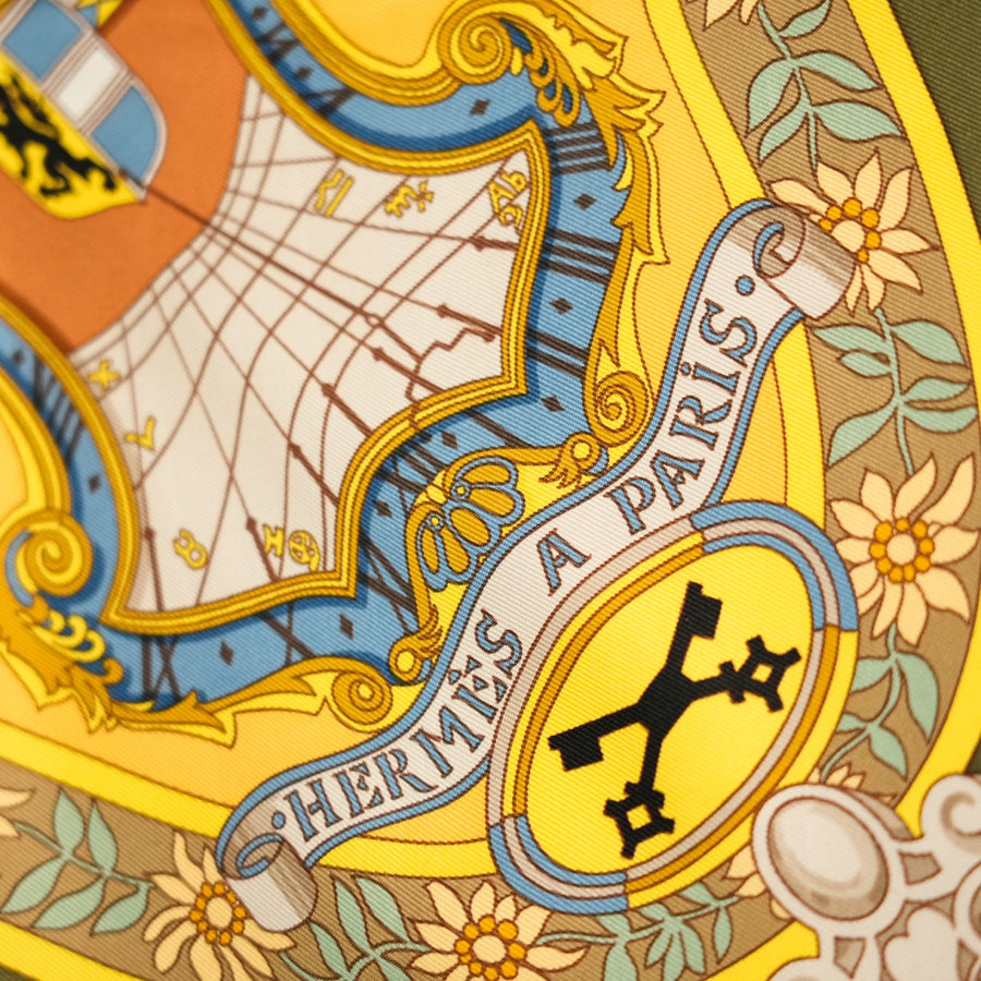 HERMES Carre 90 “In Salzburg” Violin Scarf