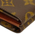 LOUIS VUITTON Monogram Portemonnaie Billets Cartes Crédits Wallet M61660