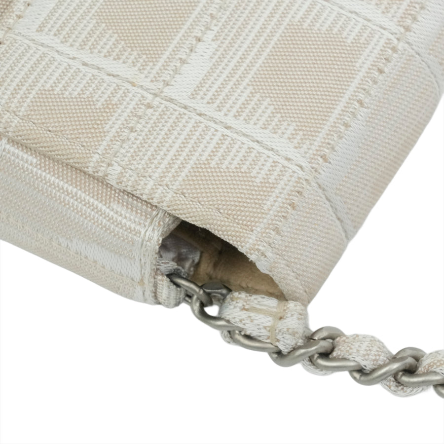 CHANEL 2000–2002 Coco Mark New Travel Line Nylon Shoulder Bag