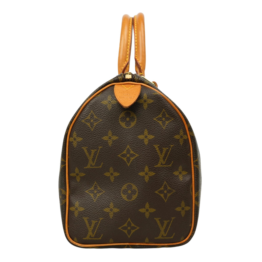 LOUIS VUITTON Monogram Speedy 25 Handbag