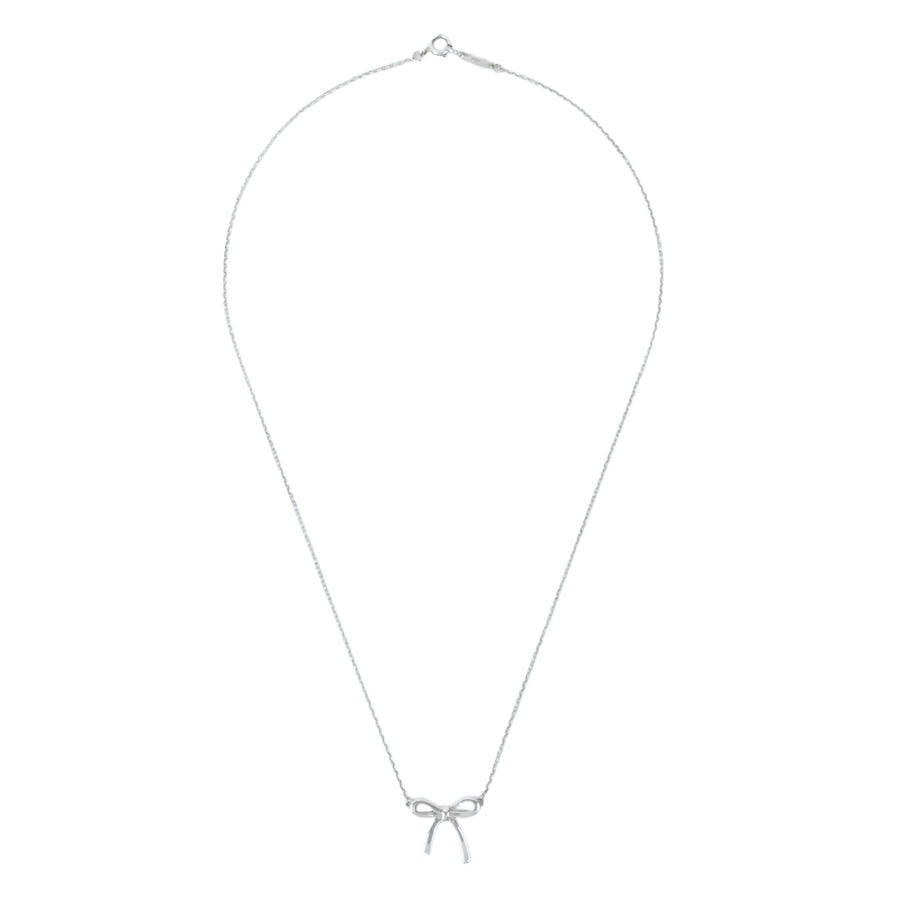 TIFFANY & CO. SV925 Ribbon Necklace