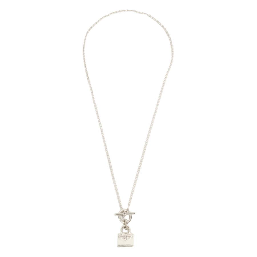 HERMES SV925 Amulette Birkin Necklace