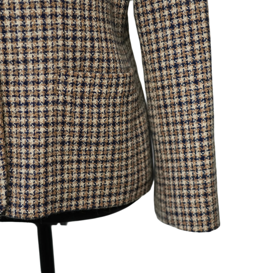 BURBERRY Eco-Fur Tweed Outerwear