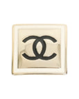 CHANEL Coco Mark Square Brooch