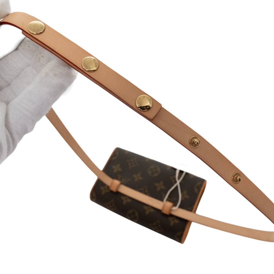 LOUIS VUITTON Monogram Pochette Florentine Pouch/Waist Bag