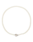 TASAKI Sterling Silver Pearl (Main Stones: 6.5-6.8mm) 30.9g Necklace