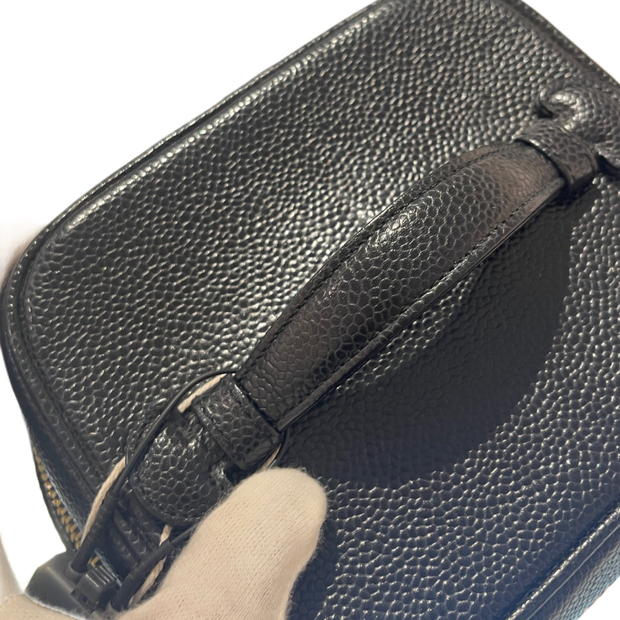 CHANEL 2000–2002 Caviar Skin Vanity Handbag