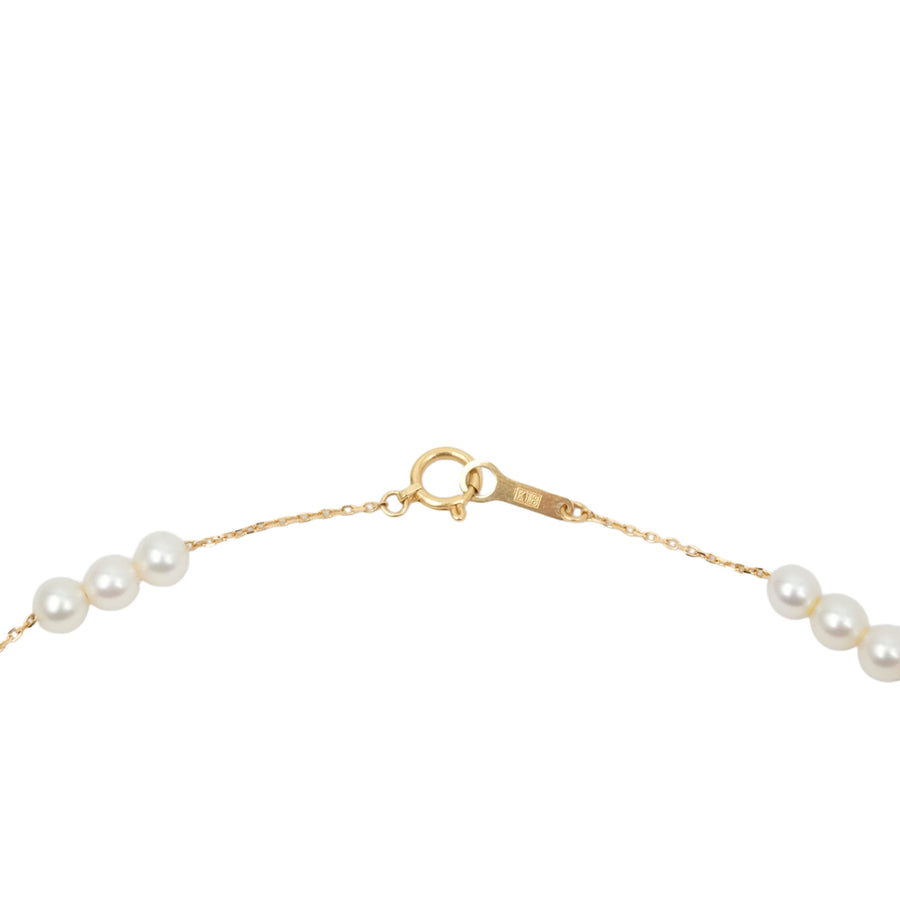 TASAKI K18 Pearl (Main Stones: 4.5-4.8mm) 6.4g Necklace