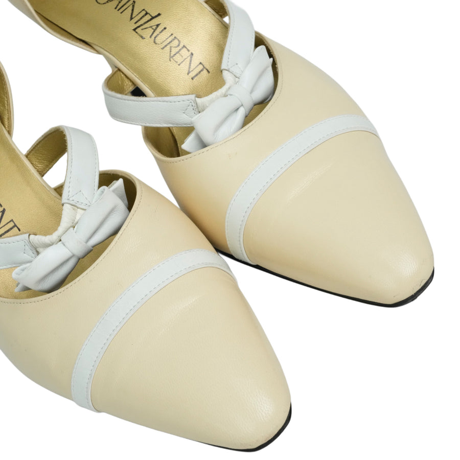 YVES SAINT LAURENT Pumps with Ribbon