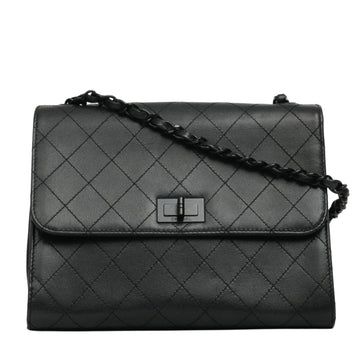 CHANEL 1997–1999 2.55 Matelassé Chain Caviar Skin Shoulder Bag