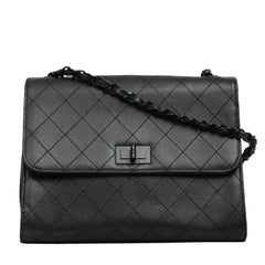 CHANEL 1997–1999 2.55 Matelassé Chain Caviar Skin Shoulder Bag