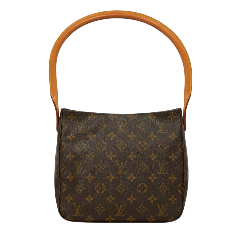 LOUIS VUITTON Monogram LoopingMM Canvas Shoulder Bag M51146