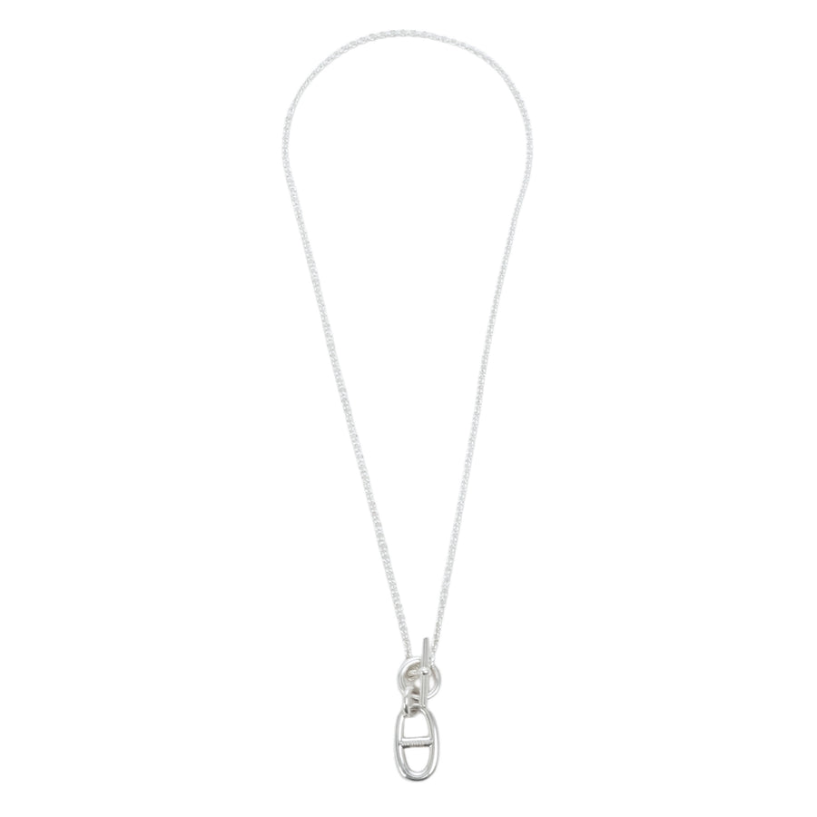 HERMES Ag925 Chaine d'Ancre Pendant Necklace