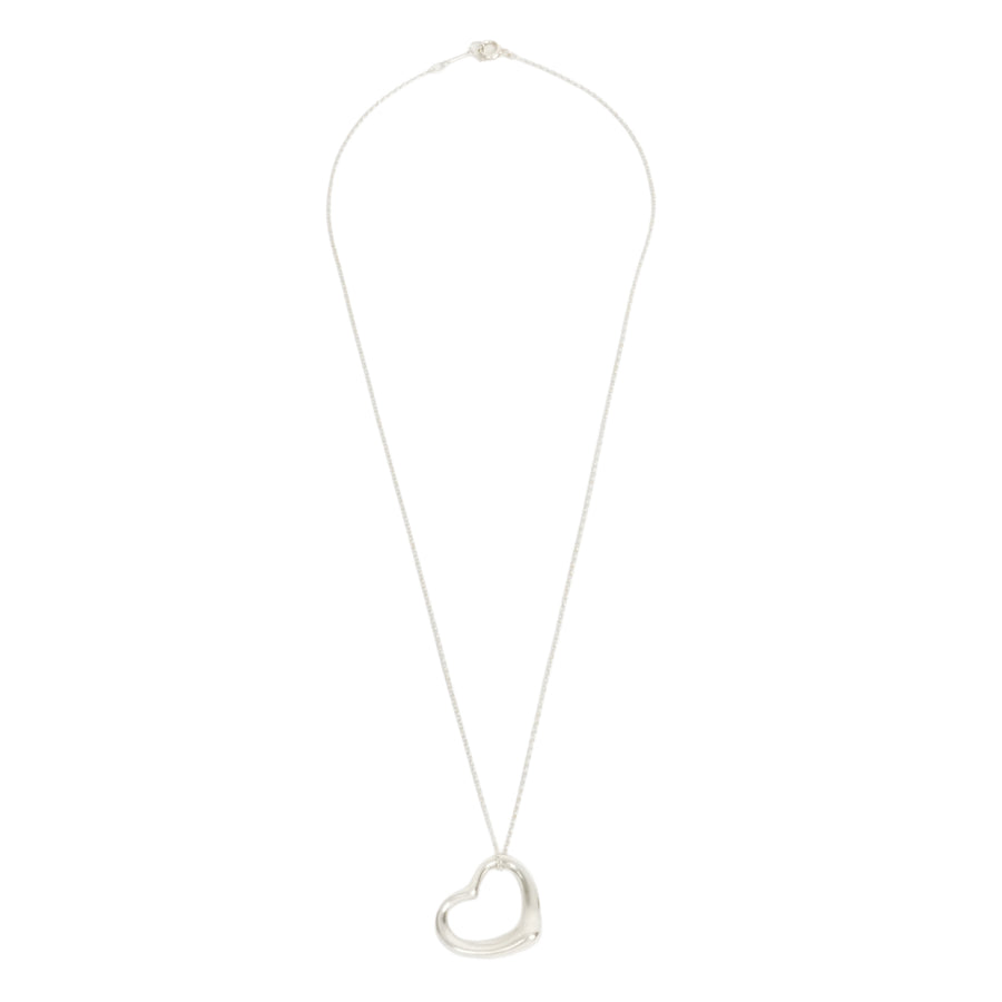 TIFFANY & CO. SV925 Open Heart Necklace