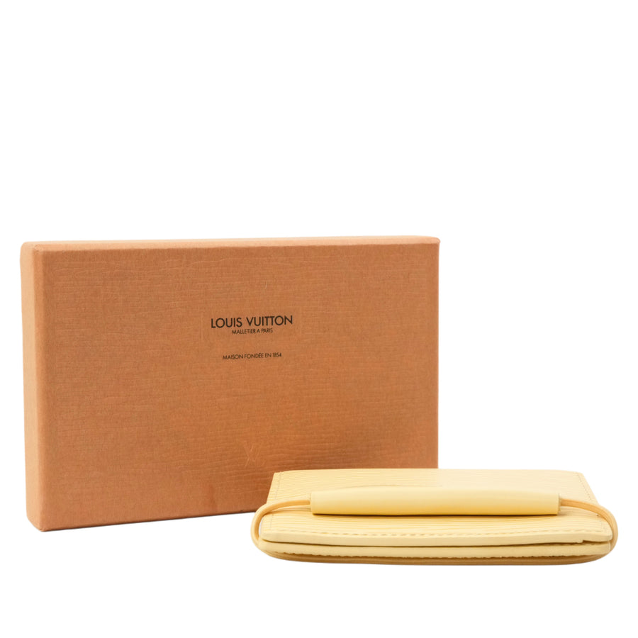LOUIS VUITTON  Epi Card case M6367A
