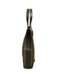FENDI Logo Pequin Handbag / Backpack / Shoulder Bag 3-Way