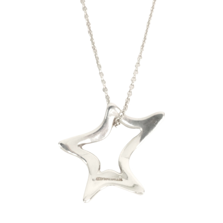 TIFFANY & CO. SV925 Open Star Necklace