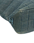 CHANEL 2000–2002 Coco Mark Denim Handbag
