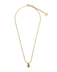 CHRISTIAN DIOR Heart Rhinestone Necklace