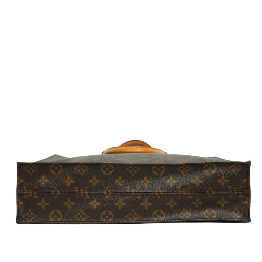 LOUIS VUITTON Monogram Sac Plat Handbag M51140