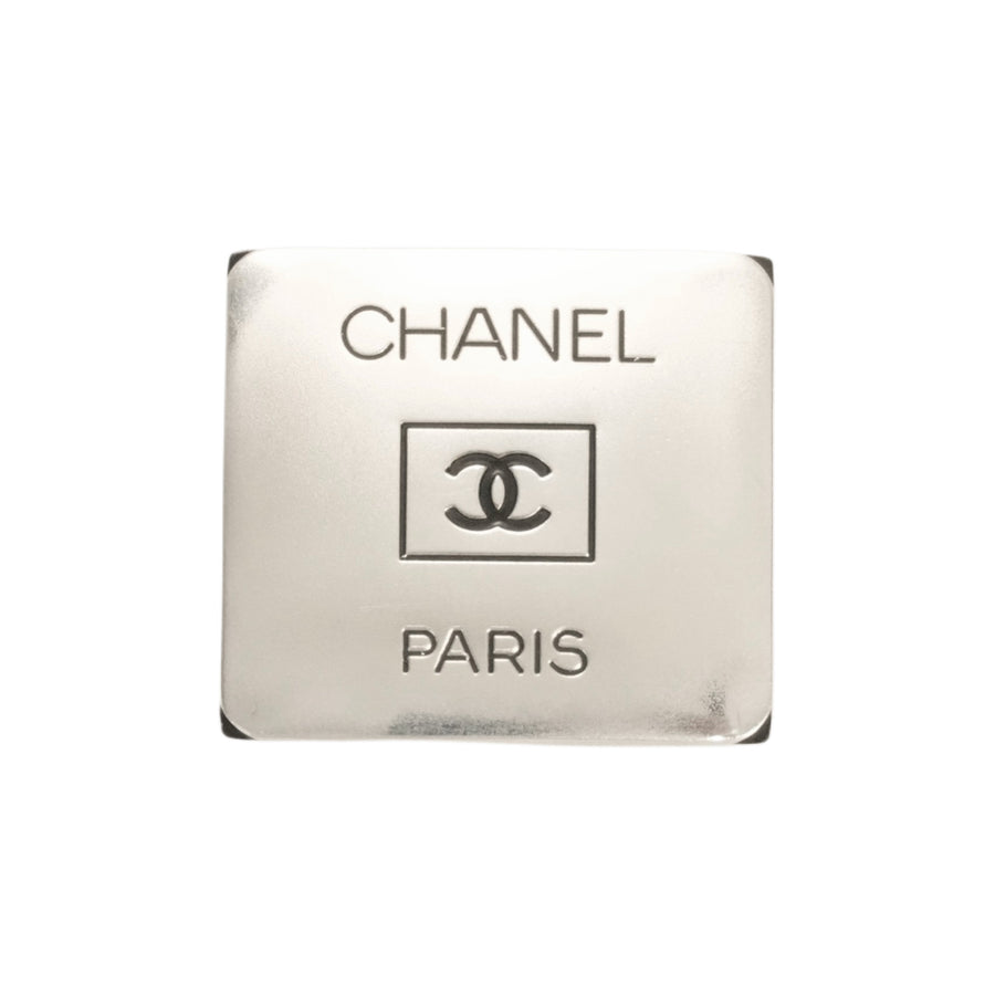 CHANEL Coco Mark Square Brooch
