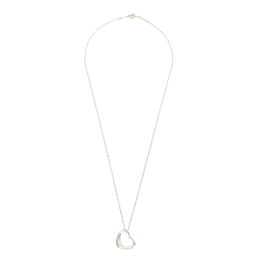 TIFFANY & CO. SV925 Open Heart Necklace