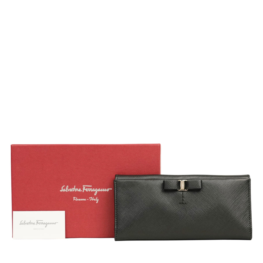 SALVATORE FERRAGAMO Vara Long Wallet