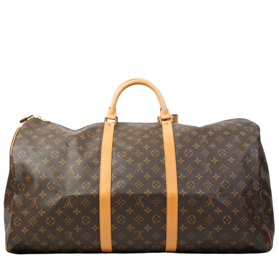 LOUIS VUITTON Monogram Keepall 60 Handbag M41422