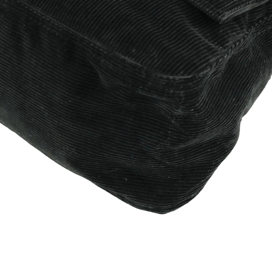 FENDI Corduroy Mamma Baguette Shoulder Bag