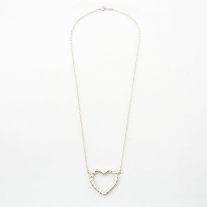 TIFFANY & CO. SV925 Twist Heart Necklace