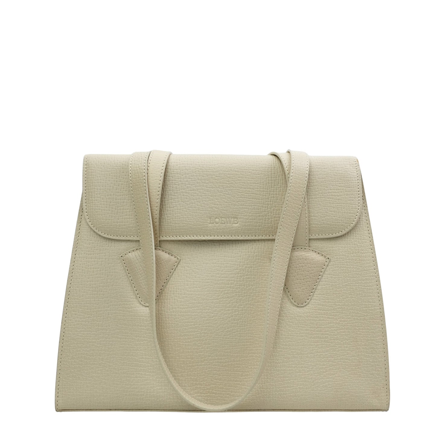 LOEWE Embossed Logo Shoulder Bag