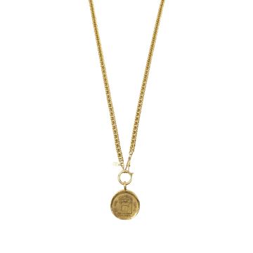 CHANEL Logo Necklace