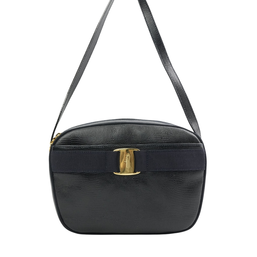 SALVATORE FERRAGAMO Vara Ribbon Shoulder Bag