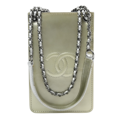 CHANEL Enamel Shoulder Bag