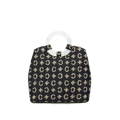 CELINE Denim C Macadam Handbag