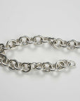 TIFFANY & CO. Returnt to Tiffany Round Tag Bracelet Silver 34.9g