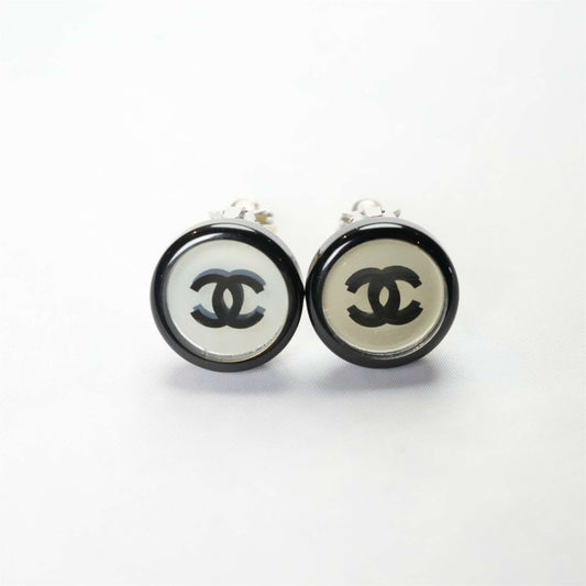 CHANEL 2001 Coco Mark Mirror Earring