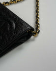 CHANEL 1994-1996 Grained Calfskin Shoulder Bag