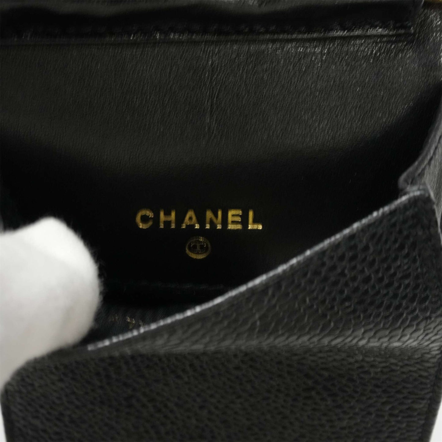 CHANEL 1994-1996 Grained Calfskin Shoulder Bag