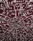 CHANEL Folding Umbrella Nylon Bordeaux OTHER ACCESSORY