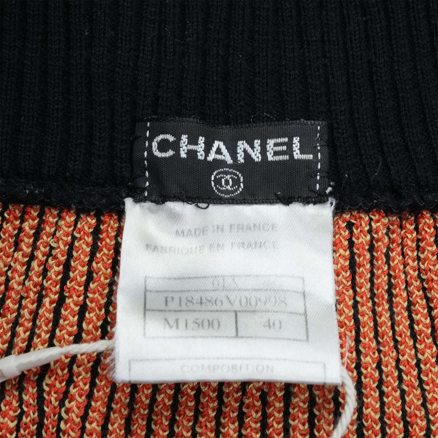 CHANEL 2001 Multi-logo Skirt