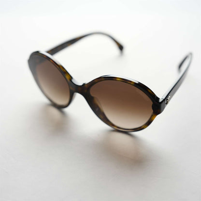 CHANEL Sunglasses With Gold Hardware