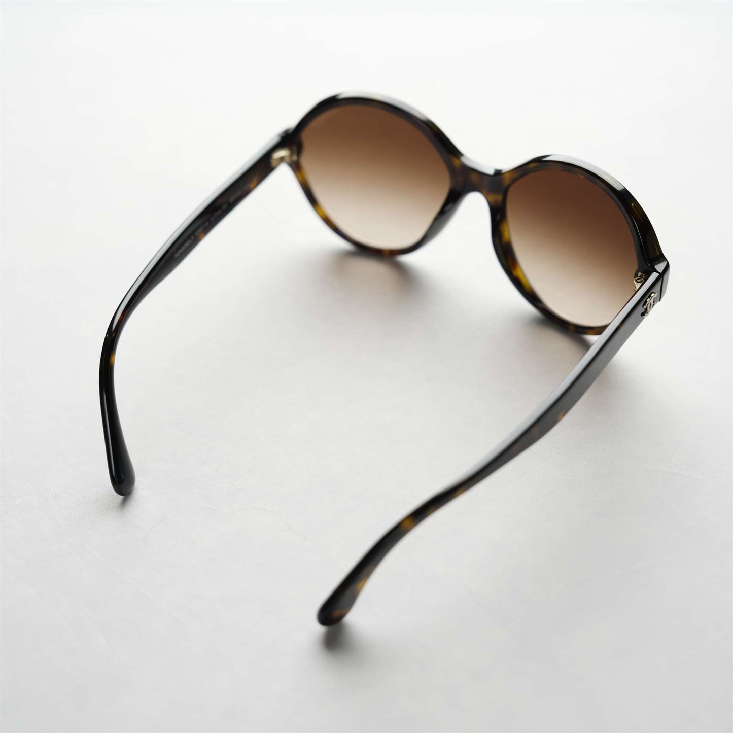 CHANEL Sunglasses With Gold Hardware