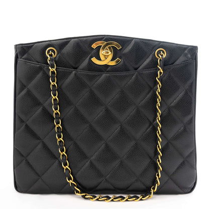 CHANEL 1994-1996 Caviar Skin Shoulder Bag