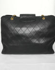 CHANEL Chain Leather Tote Bag